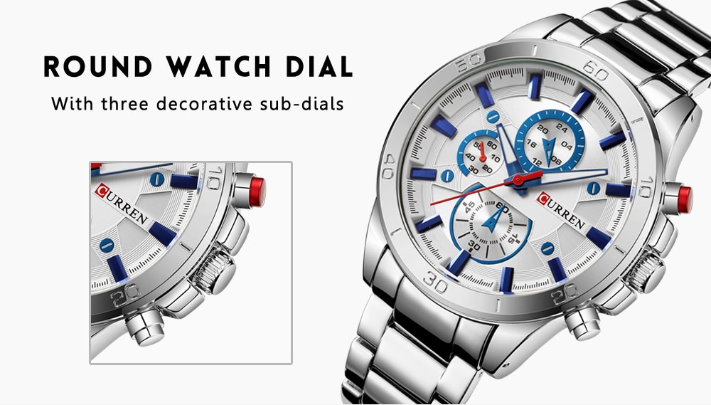 Ανδρικό Ρολόι CURREN 8275 - Business Sports Watch